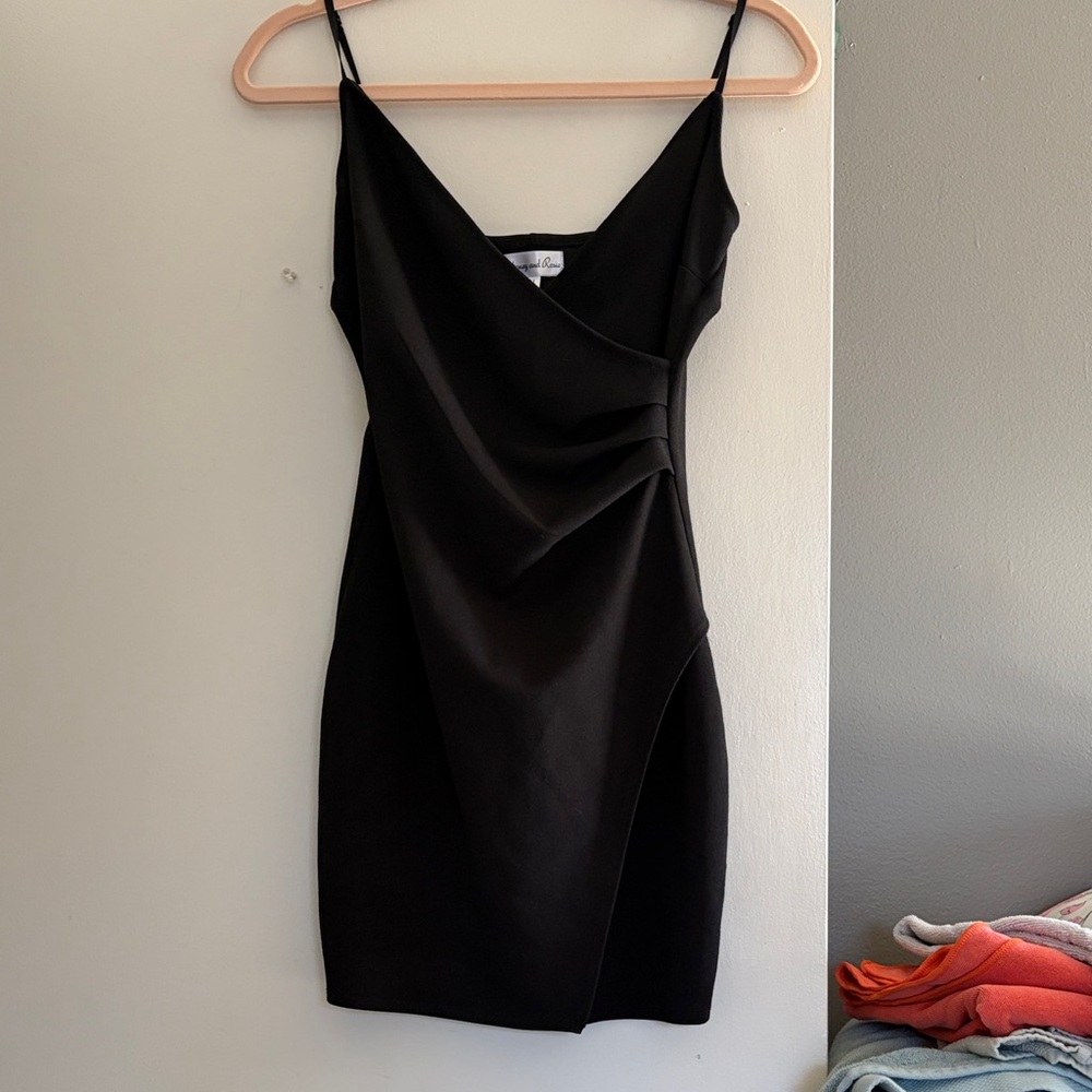 Honey and Rosie Black Mini Dress